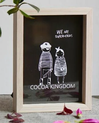 結婚披露宴用の経済的でエレガントなミニ木製黒板